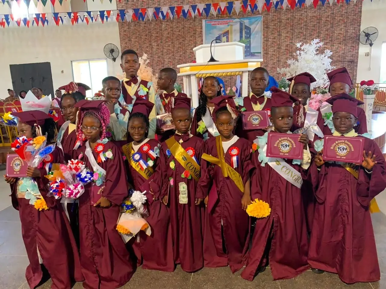 Graduating class of 2026 at the Zoe Robinson Acacemy